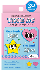 ARIUL True Ac Point Spot Cover plāksteris pumpām, 30 gab.