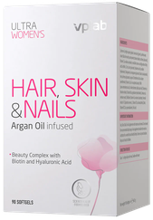 VPLAB Ultra Women's Hair, Skin & Nails mīkstās kapsulas, 90 gab.