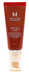 MISSHA M Perfect Cover BB SPF42 NO.25 Warm Beige sejas krēms, 50 ml