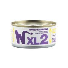 NATURAL CODE XL2 tuno ir sardinių šlapias maistas, 170 g