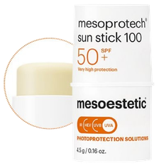 MESOESTETIC Mesoprotech Sun Stick 100, SPF 50+ saules aizsarglīdzeklis, 4.5 g
