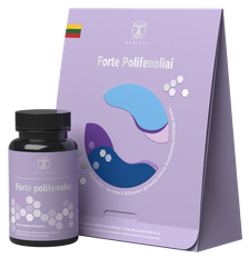 SAPIENS Forte Polifenoliai kapsulės, 30 vnt.