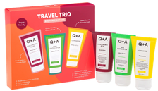 Q+A Travel Trio Bodycare (3x50 ml) komplekts, 1 gab.