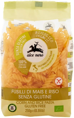 ALCE NERO Bio Fusilli makaroni, 250 g