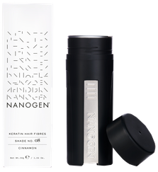 NANOGEN Keratin Cinnamon, akimirksniu apimties suteikianti plaukų pudra, 30 g