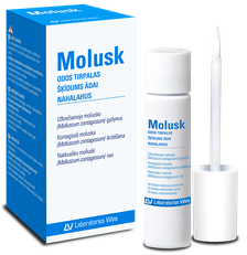 MOLUSK 10 % šķīdums ārīgai lietošanai, 3 g