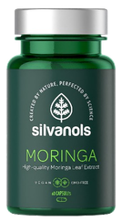 SILVANOLS Premium Moringa kapsulas, 60 gab.