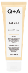 Q+A Oat Milk Cream attīrošs līdzeklis, 125 ml