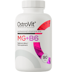OSTROVIT MG + B6 tabletes, 90 gab.