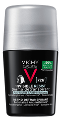 VICHY Homme Invisible Resist 72H No Marks antiperspirants, 50 ml