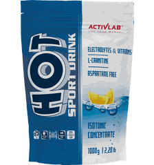 ACTIVLAB HOT SPORT DRINK Lemon pulveris, 1000 g