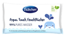 BUBCHEN Aqua Touch mitrās salvetes, 48 gab.