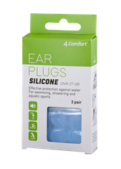 4-COMFORT Silicone ausu aizbāžņi, 6 gab.