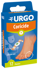 URGO Coricide plāksteri varžacīm, 12 gab.