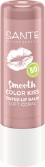 SANTE Smooth Color Kiss 01 Soft Coral lūpu balzams, 4.8 g