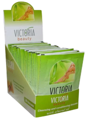 VICTORIA BEAUTY With Almond Oil mitrās salvetes, 1 gab.