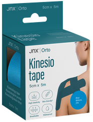 JNX ORTO 5 cm x 5 m (blue) kinezioloģiskais teips, 1 gab.