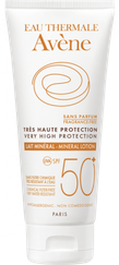 AVENE Very High Protection Mineral Lotion SUN SPF50+ saules aizsarglīdzeklis, 100 ml