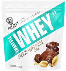 SWEDISH SUPPLEMENTS Lifestyle Whey Chocolate Peanut Butter pulveris, 900 g