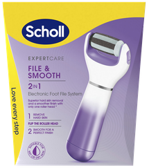 SCHOLL File&Smooth 2in1 elektroniskā pēdu vīle, 1 gab.