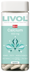 LIVOL  Extra Calcium 400 mg tabletes, 90 gab.