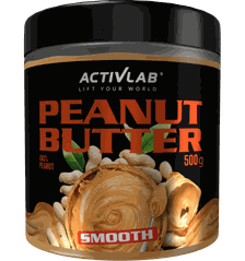 ACTIVLAB Peanut Butter Smooth, riešutų sviesto skonio pasta, 500 g