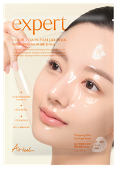 ARIUL Expert Niacin Vita 5 % Film Gel sejas maska, 4 gab.