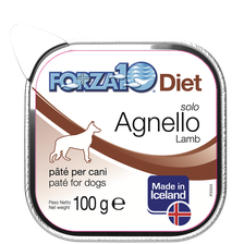 FORZA10 Solo Diet Jērs, Suņiem pastēte, 100 g