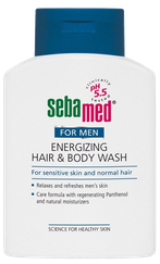 SEBAMED Energizing Hair & Body šampūnas, 200 ml