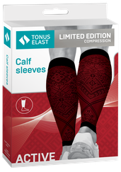 TONUS ELAST Latviska dizaina LIMITED EDITION, 0408-01 Active, bordo/melns, 1.aug., 4.izm. kompresijas getras, 1 gab.