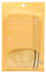PURABLE Exfoliating Bath Glove pīlinga cimds, 1 gab.