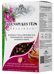 ESTVITA Ugunspuķes Tēja Ar Mežrozīšu Augļiem beramā tēja, 50 g