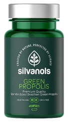 SILVANOLS Premium Green Propolis kapsulas, 60 gab.