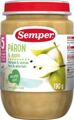 SEMPER Bumbieru & Ābolu (No 5 Mēn.) biezenis, 190 g
