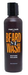 MEN ROCK Oak Moss, Soothing Beard mazgāšanas līdzeklis, 100 ml