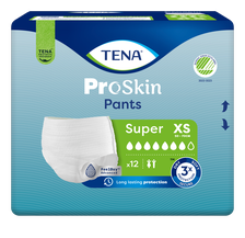 TENA Pants Super XS biksītes, 12 gab.