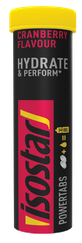 ISOSTAR Hydrate & Perform Powertabs Cranberry Isotonic 12g putojošās tabletes, 10 gab.
