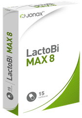 JONAX LactoBi Max 8 kapsulas, 15 gab.