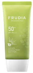 FRUDIA Avocado Greenery Relief SPF 50+ PA++++ saules aizsargkrēms, 50 g