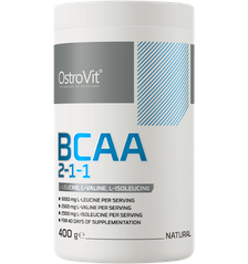 OSTROVIT BCAA 2-1-1 Natural milteliai, 400 g