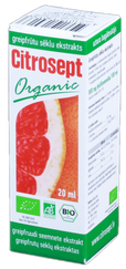 CITROSEPT Organic ekstrakts, 20 ml