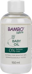 BAMBO NATURE Bērniem vannas eļļa, 150 ml