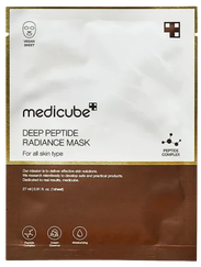 MEDICUBE Deep Peptide Radiance sejas maska, 1 gab.