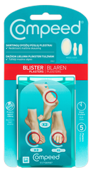 COMPEED  Dažāda Lieluma plāksteri tulznām, 5 gab.