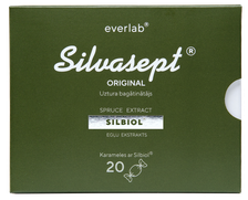 SILVASEPT Original karameles, 20 gab.
