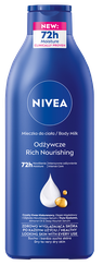 NIVEA Rich Nourishing ķermeņa pieniņš, 400 ml
