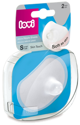 LOVI Skin Touch S (versija GB) krūšu galu aizsargi, 2 gab.