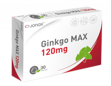 JONAX Ginkgo Max 120 mg tabletes, 30 gab.