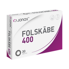 JONAX Folskābe 400 tabletes, 30 gab.
