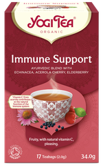 YOGI TEA Immune Support Bio tēja maisiņos, 17 gab.